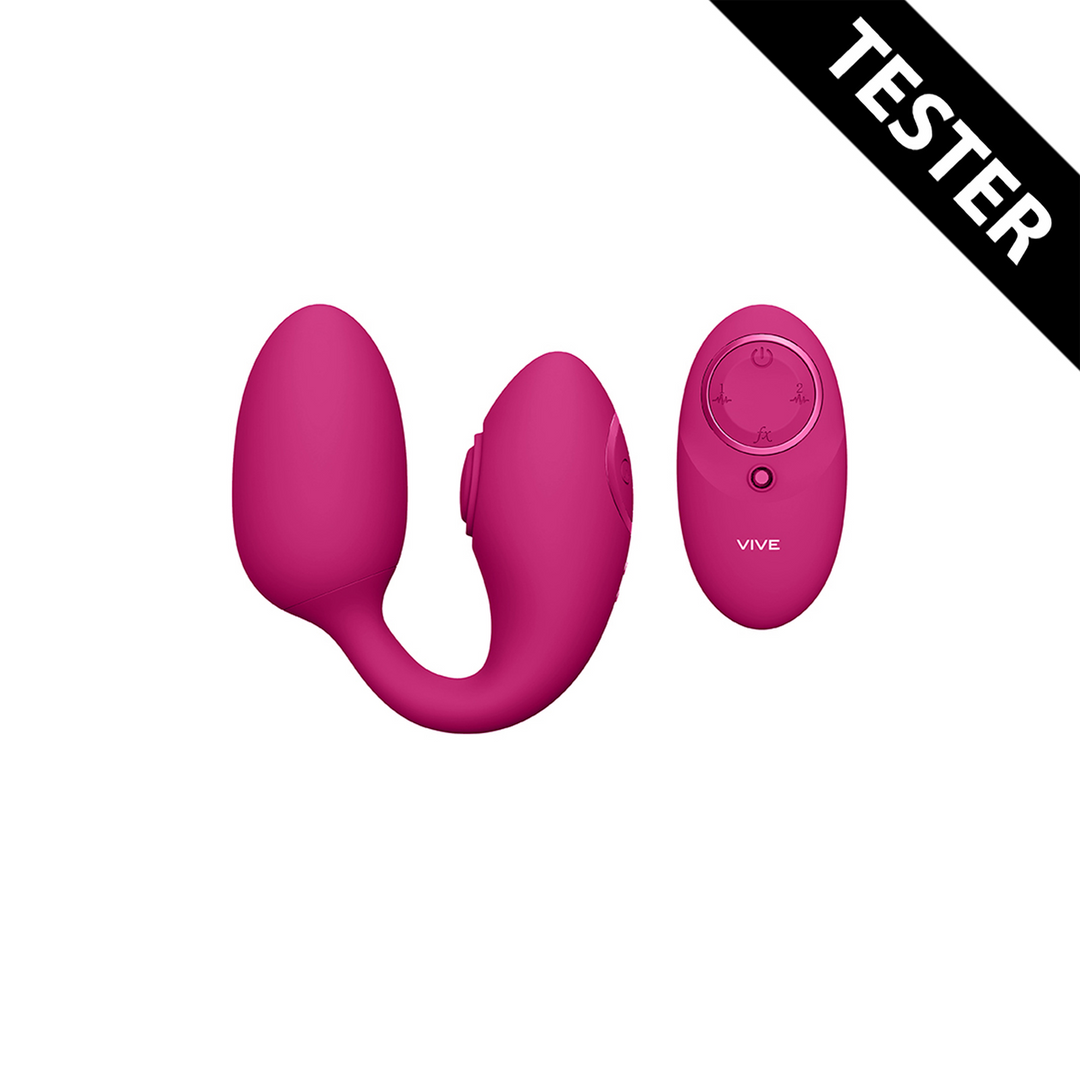 Vibro-Ei Aika Pulse Wave 10 Funktionen – mit Fernbedienung, rosa | VIVE