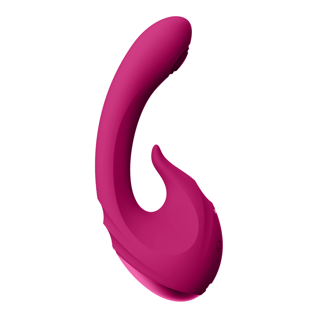 Vibratore punto G Miki Pulse Wave Flickering 10 funzioni – rosa 17 cm | VIVE