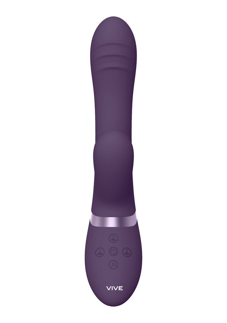 Vibromasseur pour doigt Tani Motion with Pulse Wave 10 fonctions – violet | VIVE