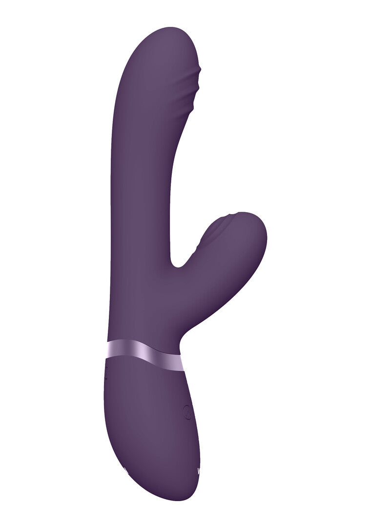 Vibromasseur pour doigt Tani Motion with Pulse Wave 10 fonctions – violet | VIVE