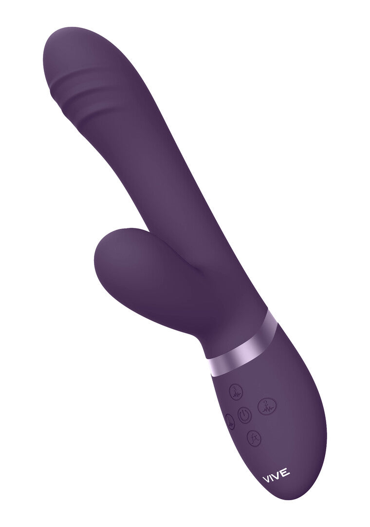 Vibromasseur pour doigt Tani Motion with Pulse Wave 10 fonctions – violet | VIVE