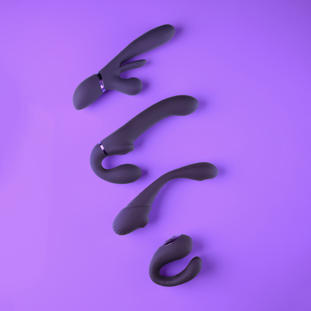 Vibrador clássico Mirai Ended Pulse Wave Air Wave 10 funções – duplo | VIVE