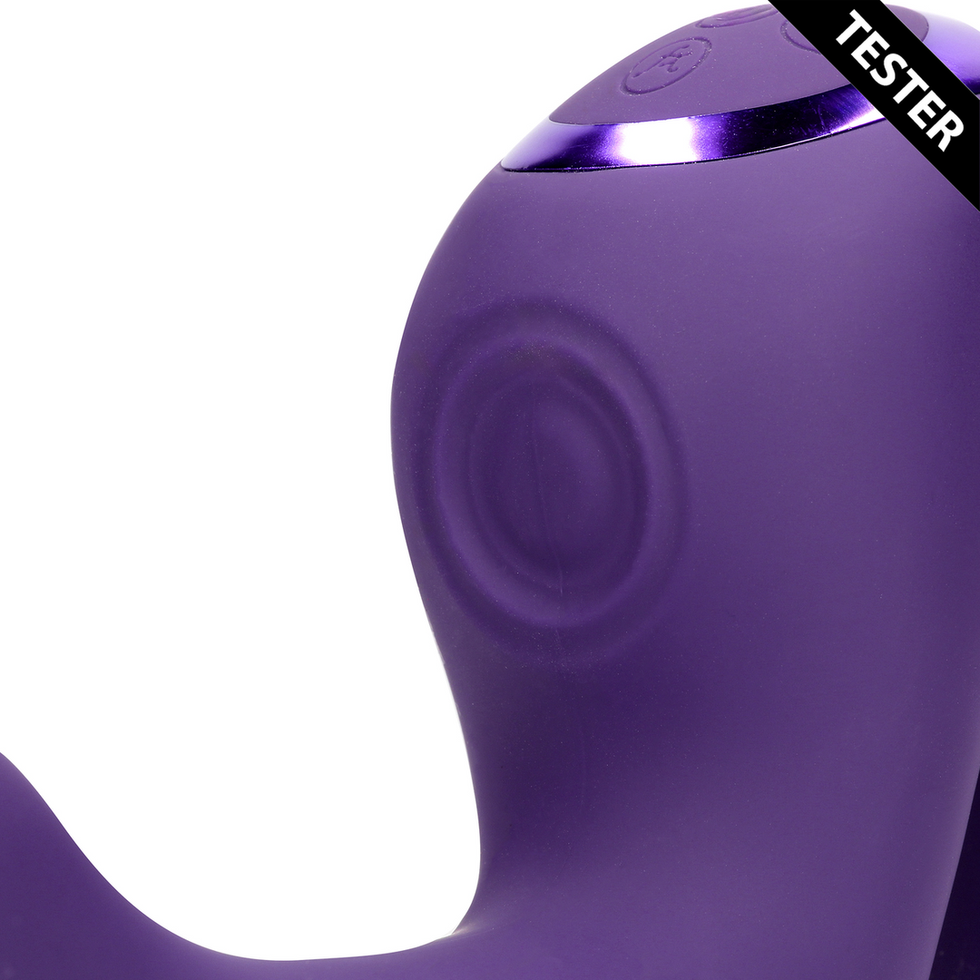 Stimolatore clitorideo Riko Triple Motor Thumper with 10 velocità – viola | VIVE