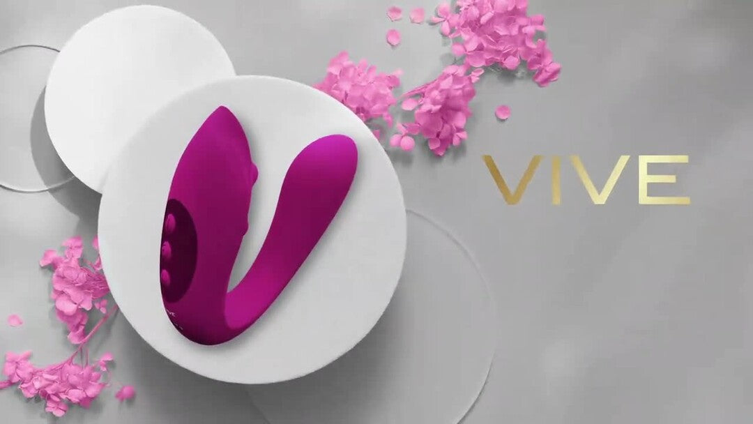 Yuki - Vibrateur Point G Double Moteur avec Perles Massantes - Rose