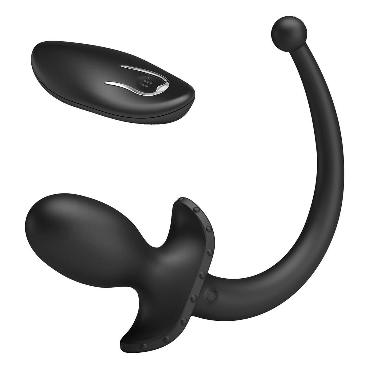 Plug anale 12 funzioni – vibrante, con telecomando BI-040195W | Mr. Play