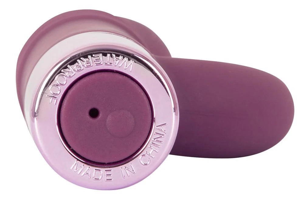 Vibrador rabbit 15 funciones – recargable, morado | Elegant Series