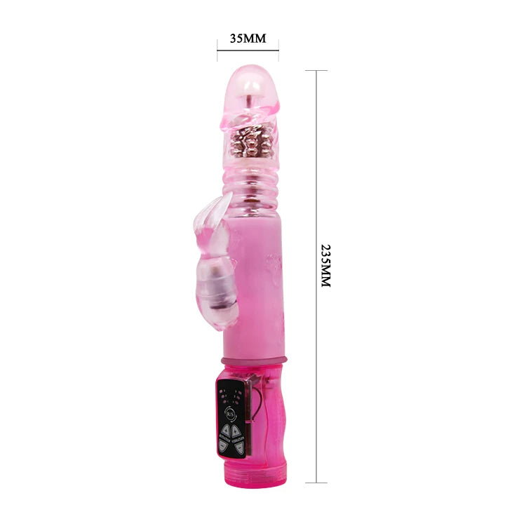 Vibrador rabbit – rosa | Baile