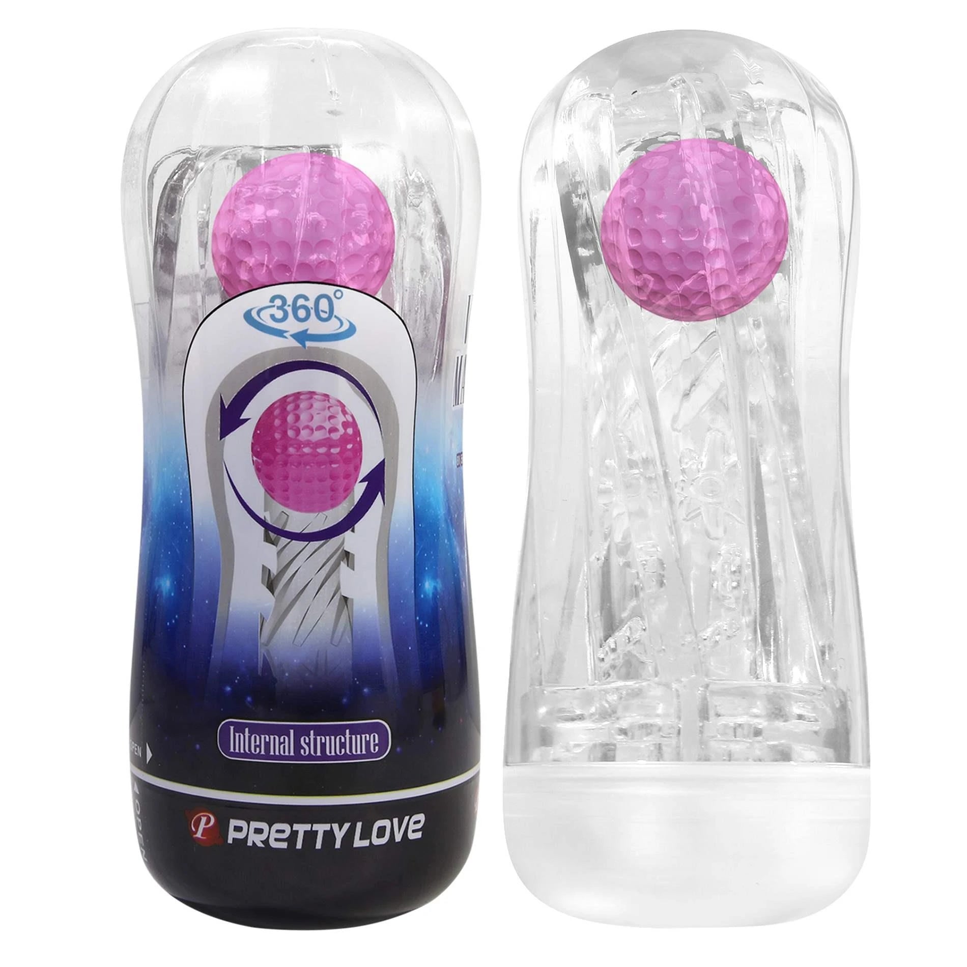 PRETTY LOVE - VACUUM MASTURBATOR, WATERPROOF, TPE