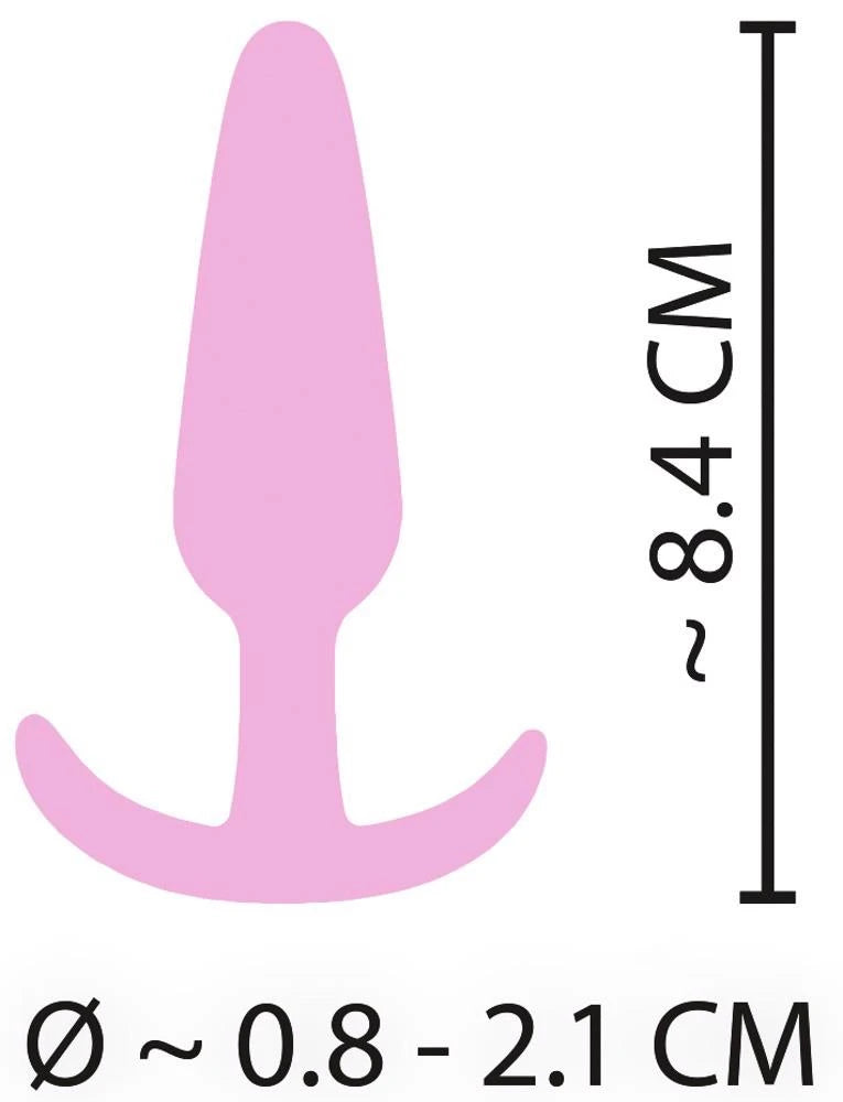 Plug anale 8.4 cm – rosa | Cuties