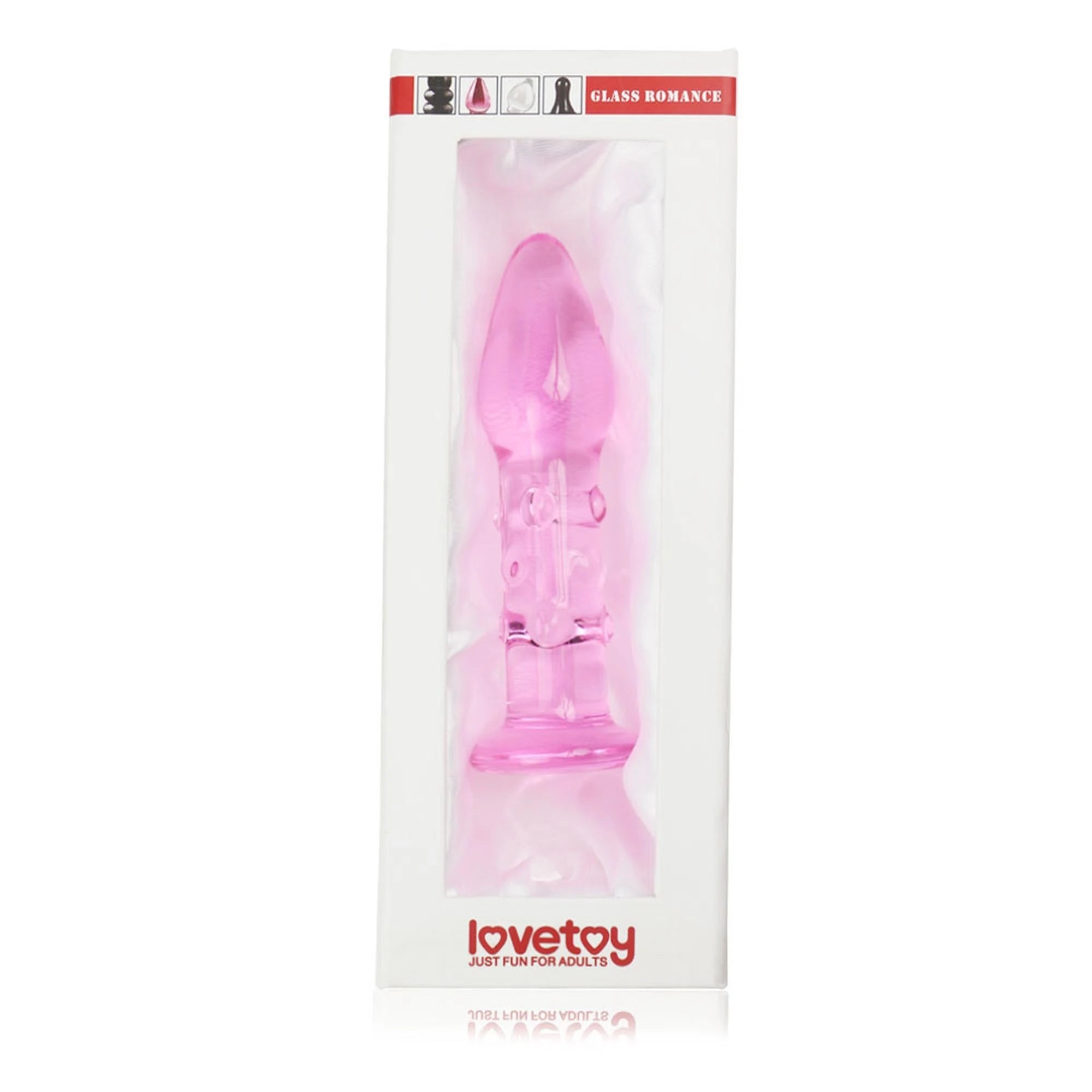 5.5″ Glass Romance Pink