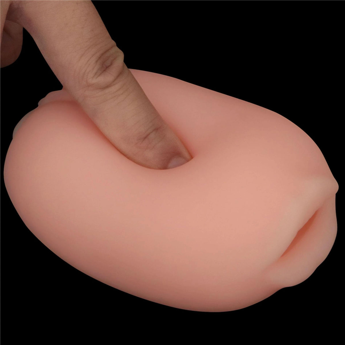 Masturbator Slider Ended 10.3 cm – vibrating, double, nude 10-LV350011 | Lovetoy