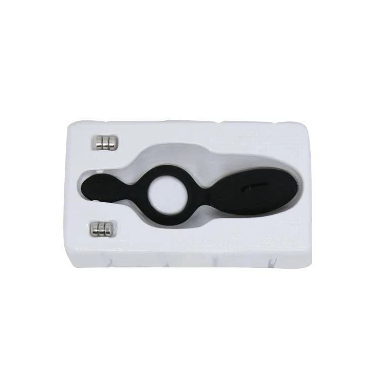Anello fallico Ethel – vibrante, nero | Pretty Love