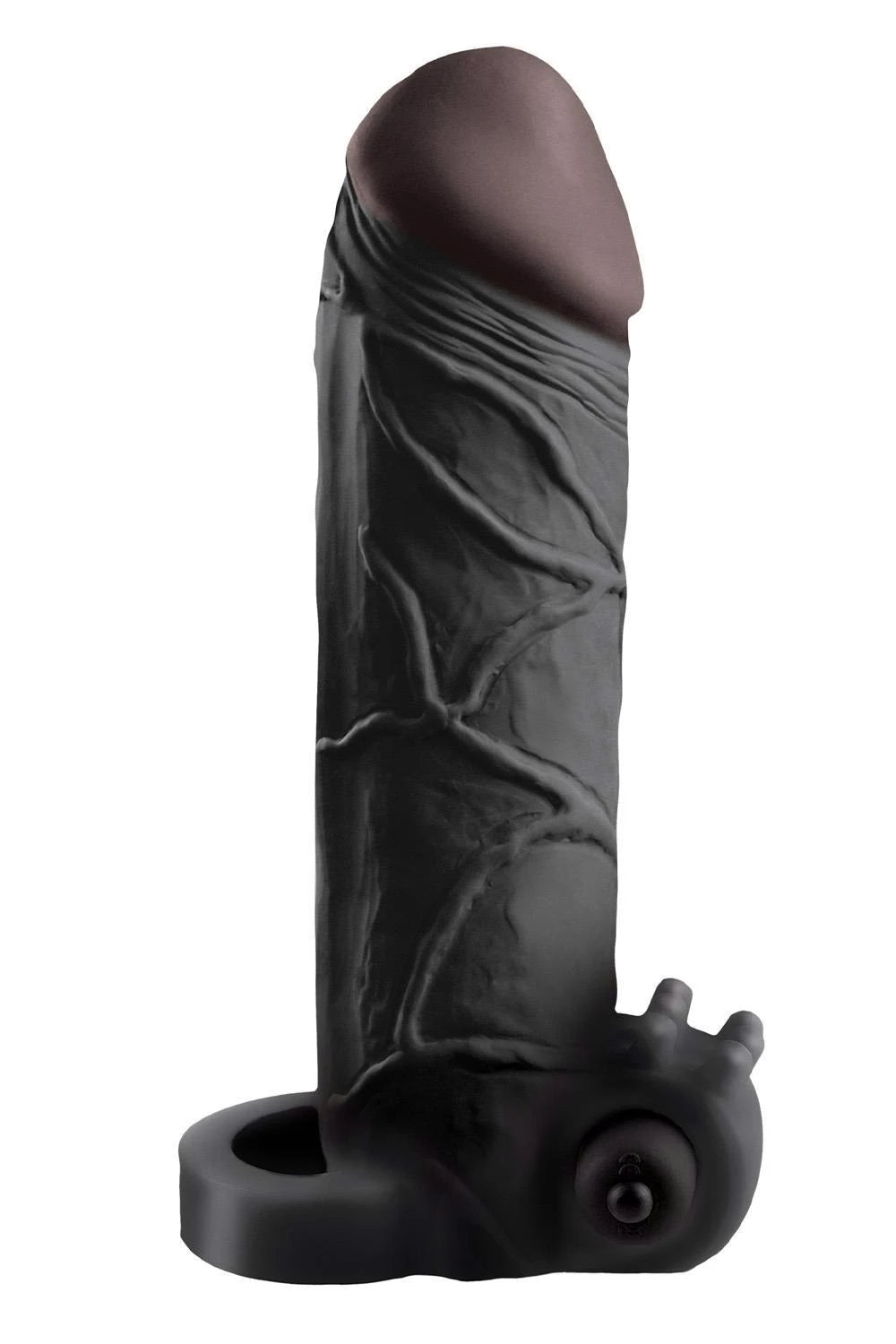 EXTENSION VIBRANTE FANTASY X-TENSIONS REAL FEEL 2 POUCES NOIRE