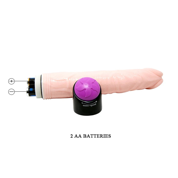 Vibratore realistico Adour Club – in cyberskin, nude BW-006036R | Baile
