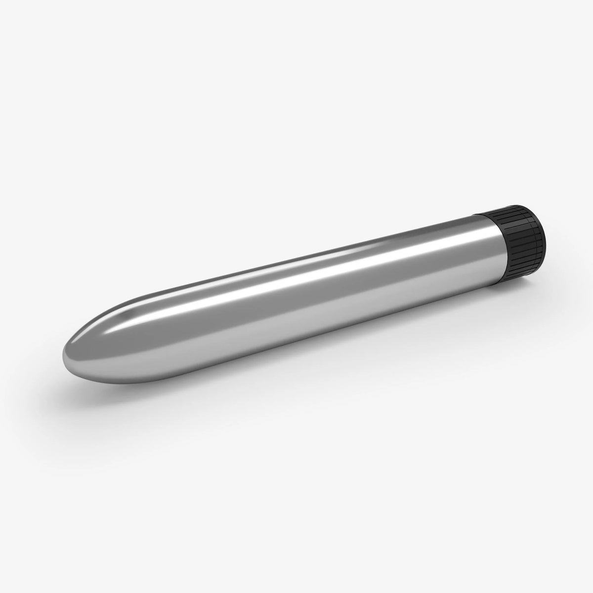 Vibratore classico 18 cm – argento | Crushious
