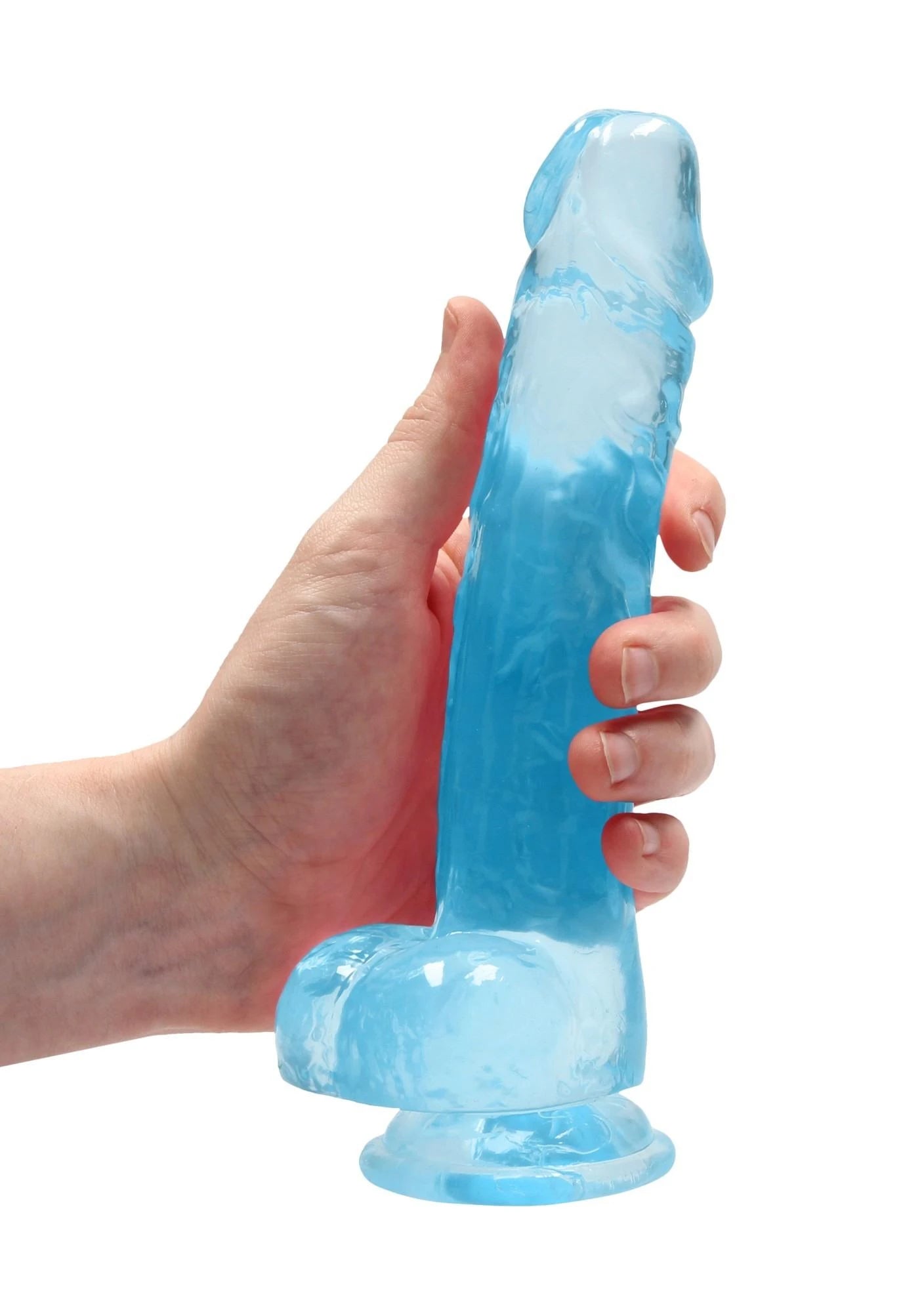 Realistic Dildo with Balls - 8 / 21 cm