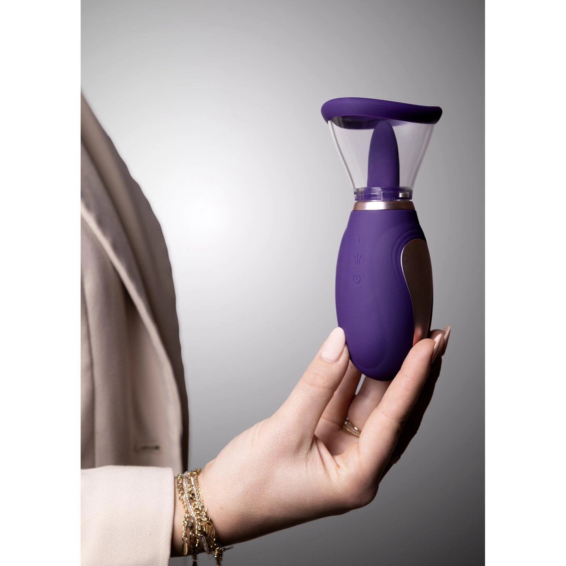 Amélioration - Automatique - 13 vitesses - Silicone - Pompe pour vulve et seins rechargeable