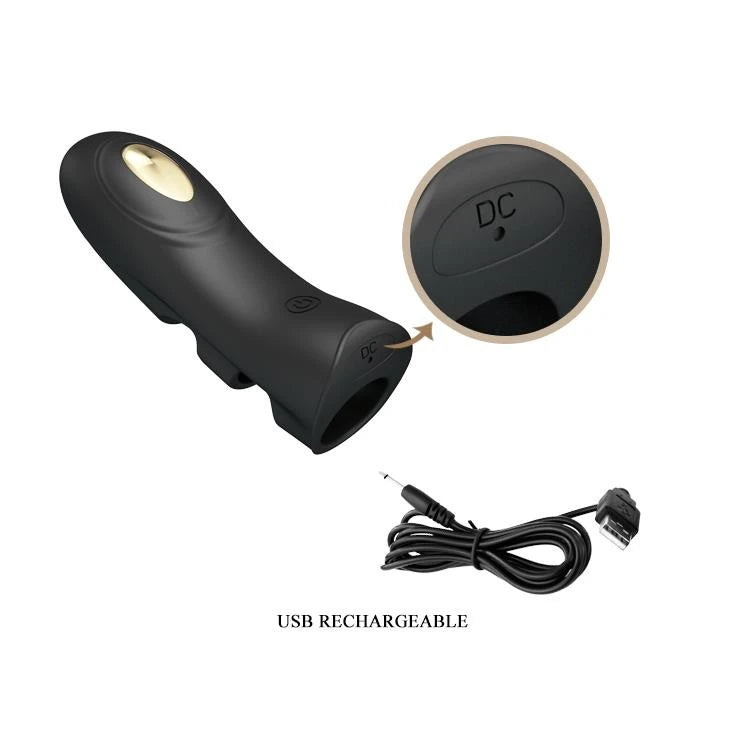 Vibratore da dito Fingering Electric Pegasus 7 funzioni – ricaricabile, vibrante | Pretty Love