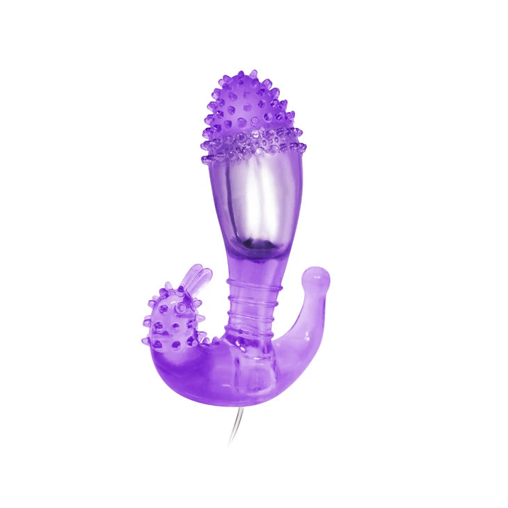 Vibratore anale – con telecomando, viola | Baile