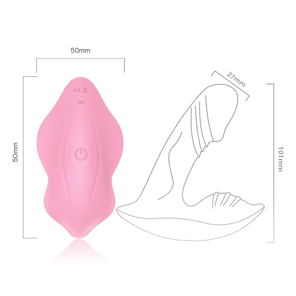 Vibromasseur point G Whistle 9 fonctions – avec télécommande, rechargeable, rose | Favorites