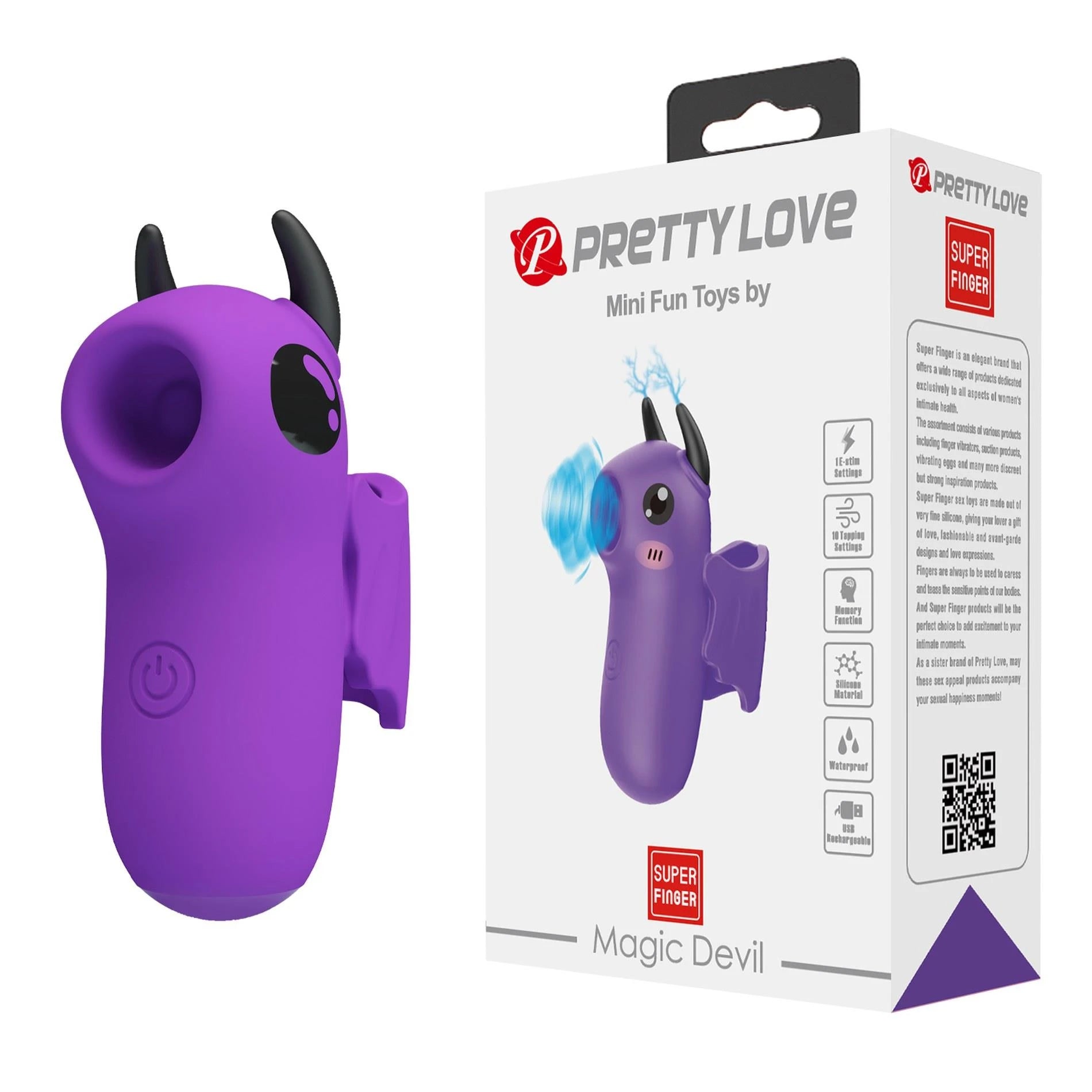 MAGIC DEVIL, 10 thrusting settings, 1 electric shock function
