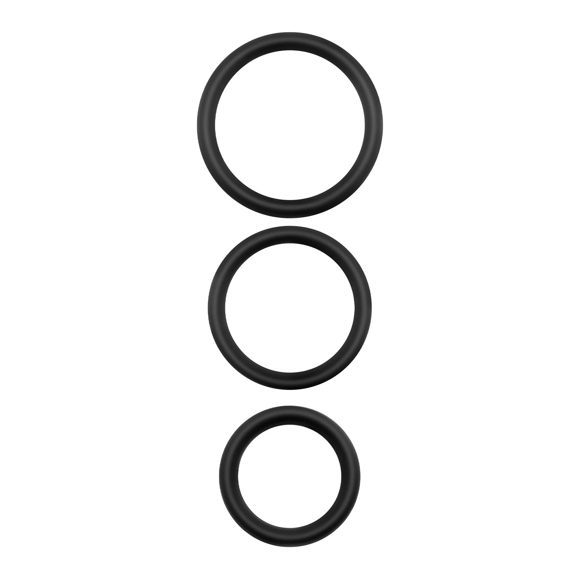 CRUSHIOUS BANDOLEROS SILICONE PENIS RING SET