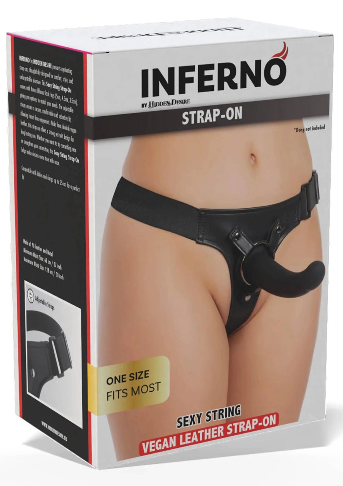 Arnês strap-on – preto 30-20800-X-BLACK | Hidden Desire