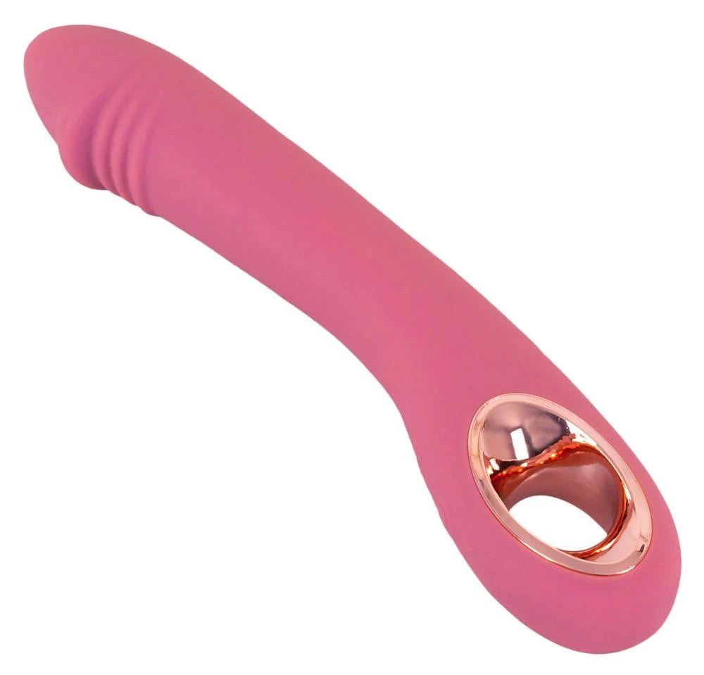 Vibromasseur point G 21.4 cm – rechargeable, rose