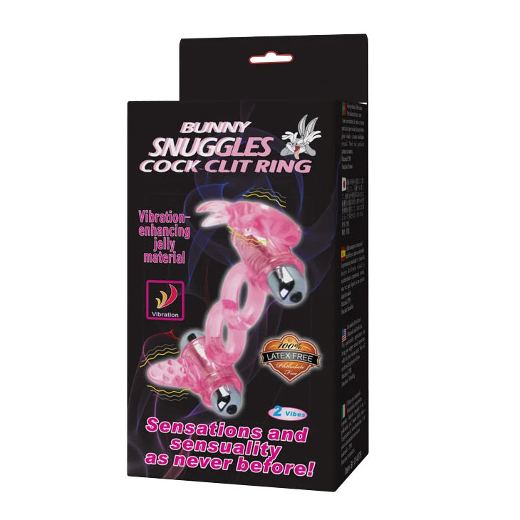 Anillo para el pene Snuggles 10 funciones – vibrador, rosa | Baile