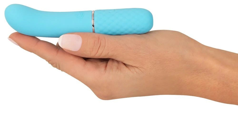 Mini vibrator 11.8 cm – rechargeable, blue | Cuties
