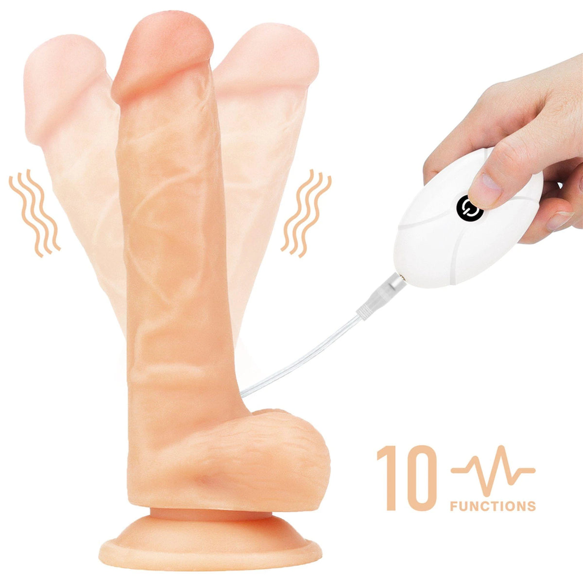 Arnés strap-on Easy 2 velocidades – vibrador 10-LV715117 | Lovetoy