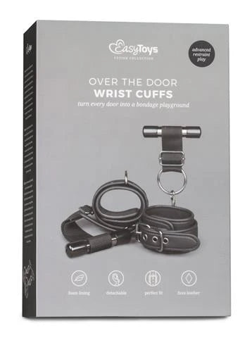 Manette Over the Door Wrist Cuffs – nera | EasyToys