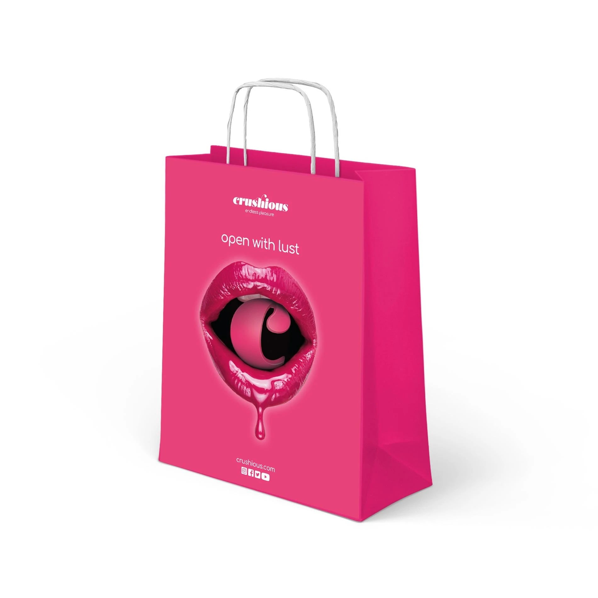 CRUSHIOUS PETIT SAC EN PAPIER