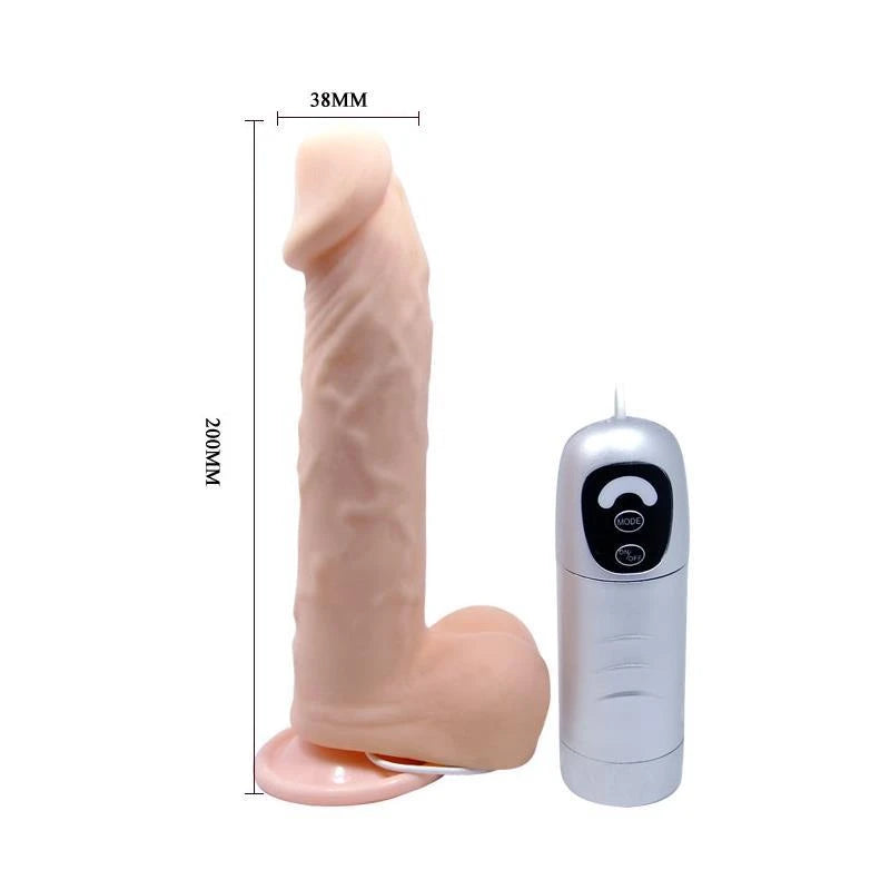 Vibratore realistico Caesar Treasure 7 funzioni – con telecomando, nude | Pretty Love