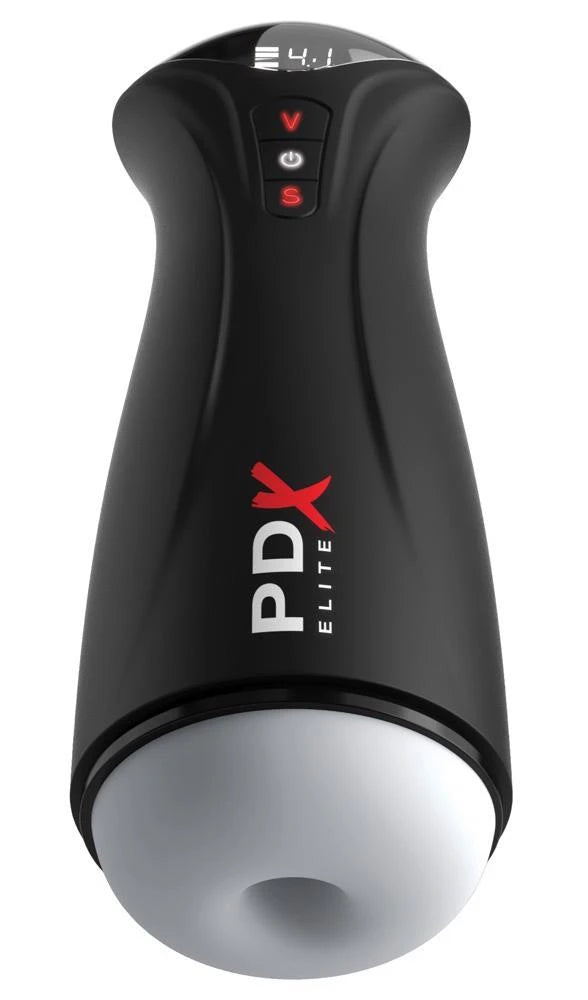 Masturbador Fap Gasm 5 funciones – recargable, negro | PDX Elite