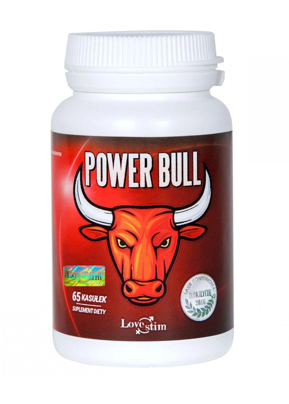 Integratore Supl.diety Bull 65kaps – per l'erezione, a spinta | LoveStim