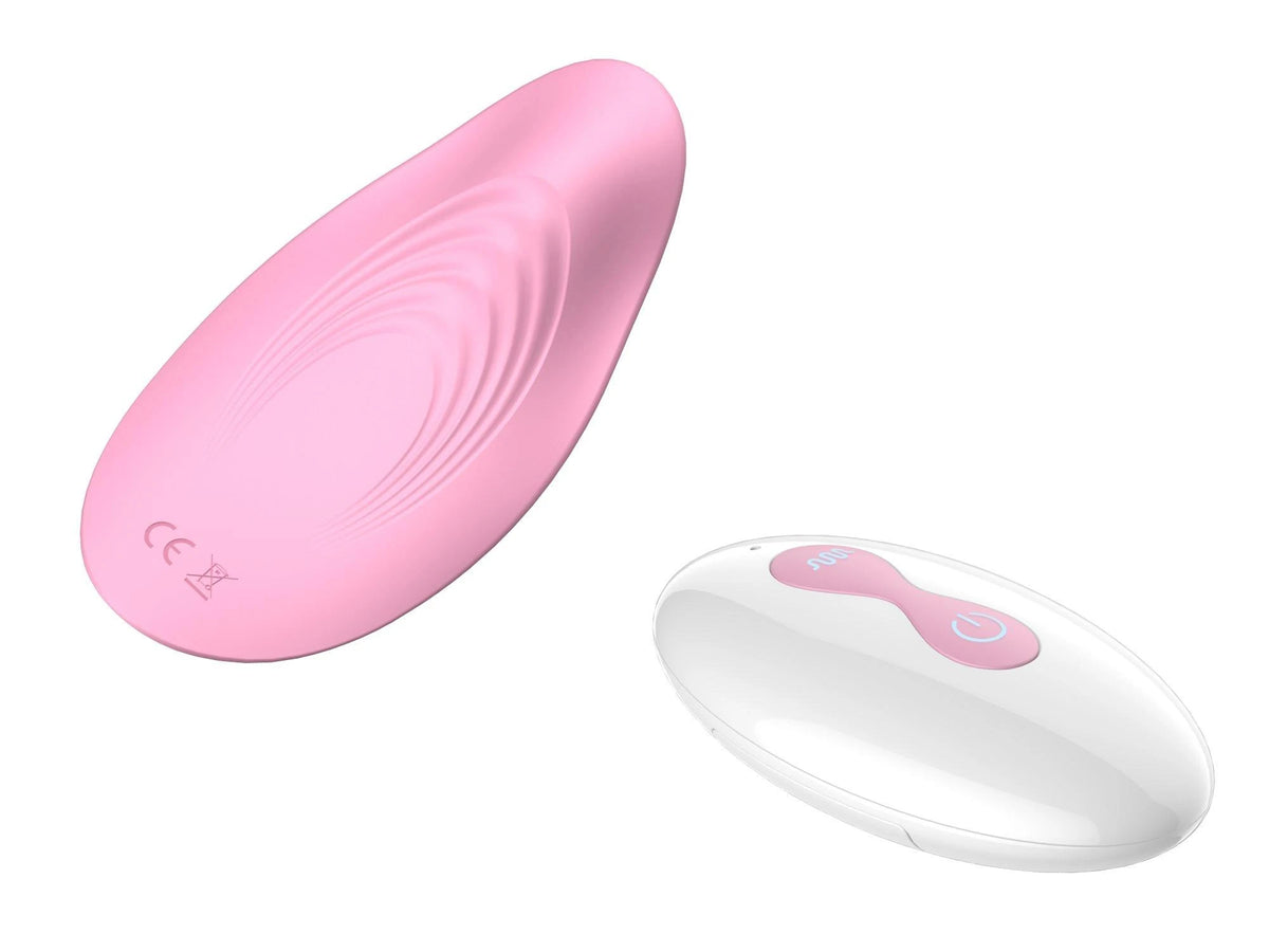 Estimulador de clitóris Ultrathin Wearable – com controlo remoto, recarregável, rosa | Favorites