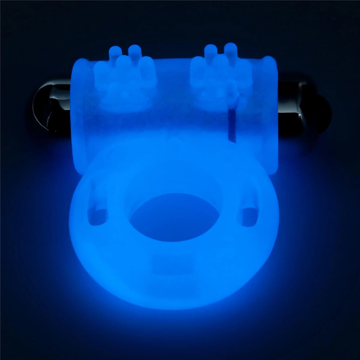 Anillo para el pene Lumino Play – vibrador, azul 10-LV343215 | Lovetoy