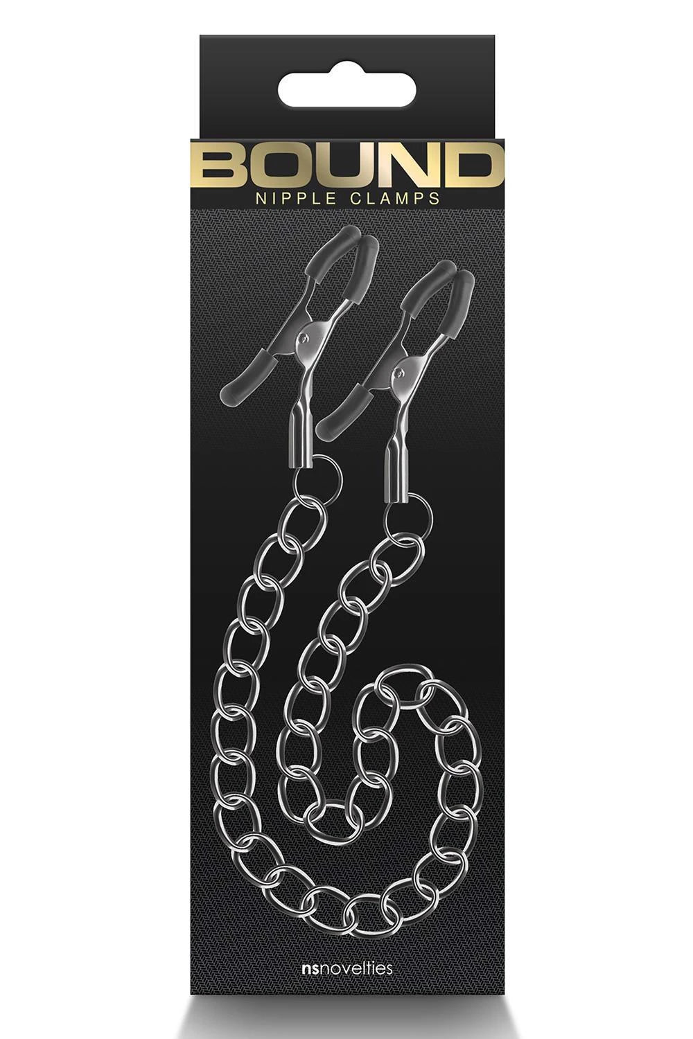 Nipple clamps Bound DC2 Gunmetal | NS Novelties