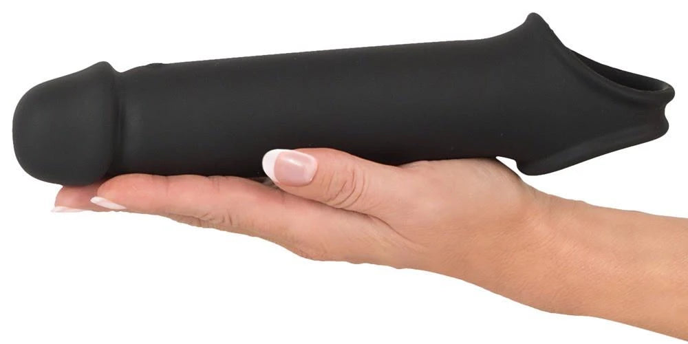 Gaine de pénis Controlled 10 fonctions – avec télécommande, noire | Rebel