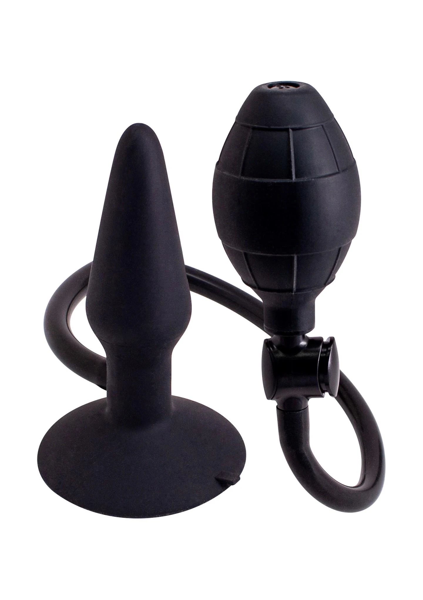 Plug anal gonflable S noir