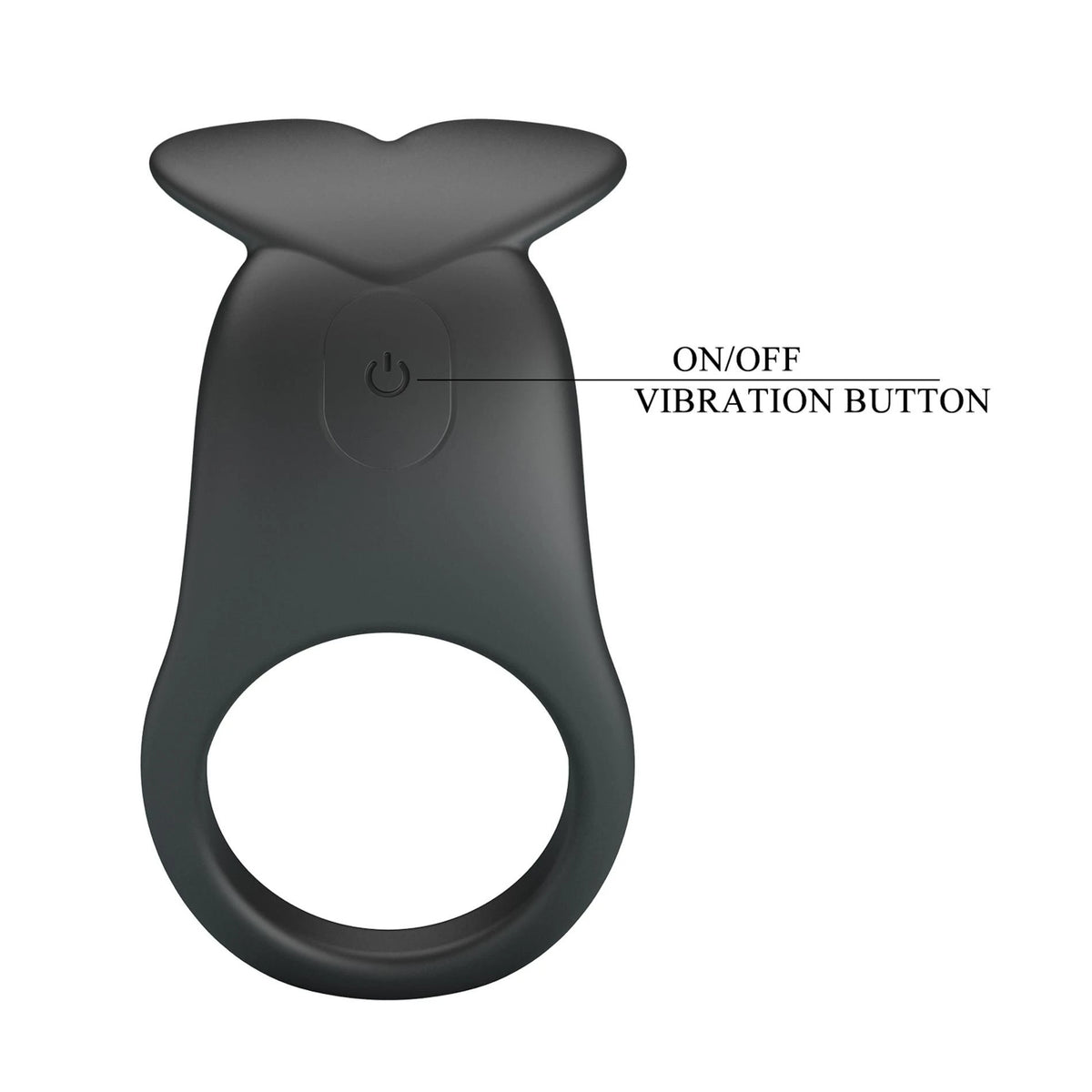 Penisring Carlton 10 Funktionen – vibrierend, schwarz | Pretty Love
