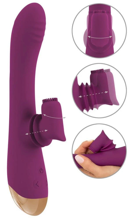 Stimolatore clitorideo 2 funzioni – ricaricabile | JAVIDA