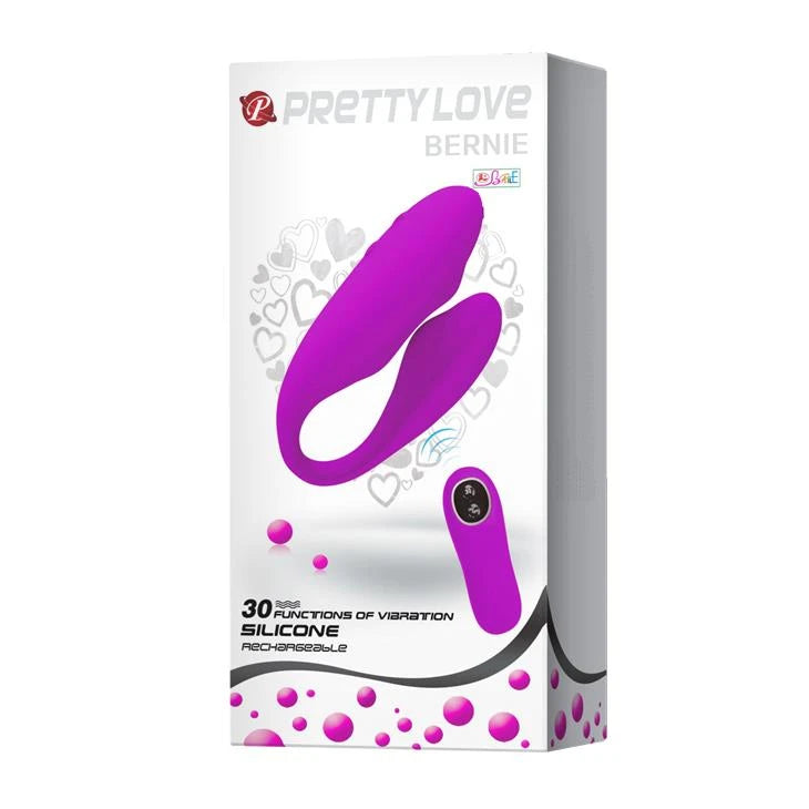 Stimolatore clitorideo Bernie 30 30 funzioni – ricaricabile, rosa | Pretty Love