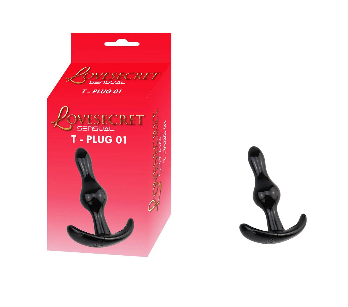 Plug anal Sensual – noir 20-LS09 | Lovesecret