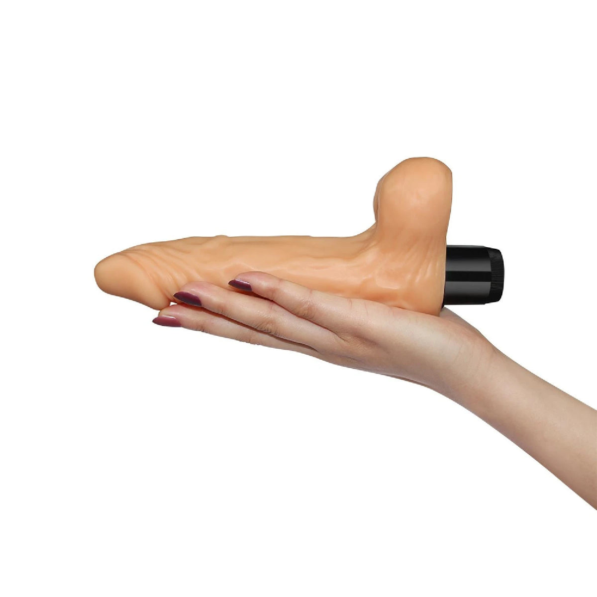 Realistic vibrator Xtreme Feel Cyberskin 20.5 cm – nude | Lovetoy