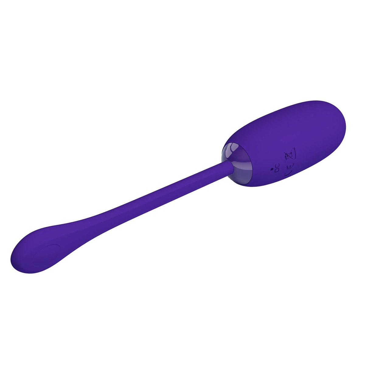 Ovetto vibrante Julius 12 funzioni – ricaricabile, viola | Pretty Love