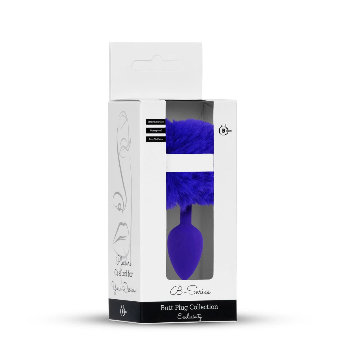 Plug anal Tail – con joya, morado | Favorites