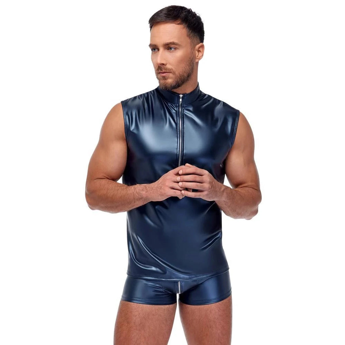 T-shirt de homem – com fecho, azul 21616804721 | NEK