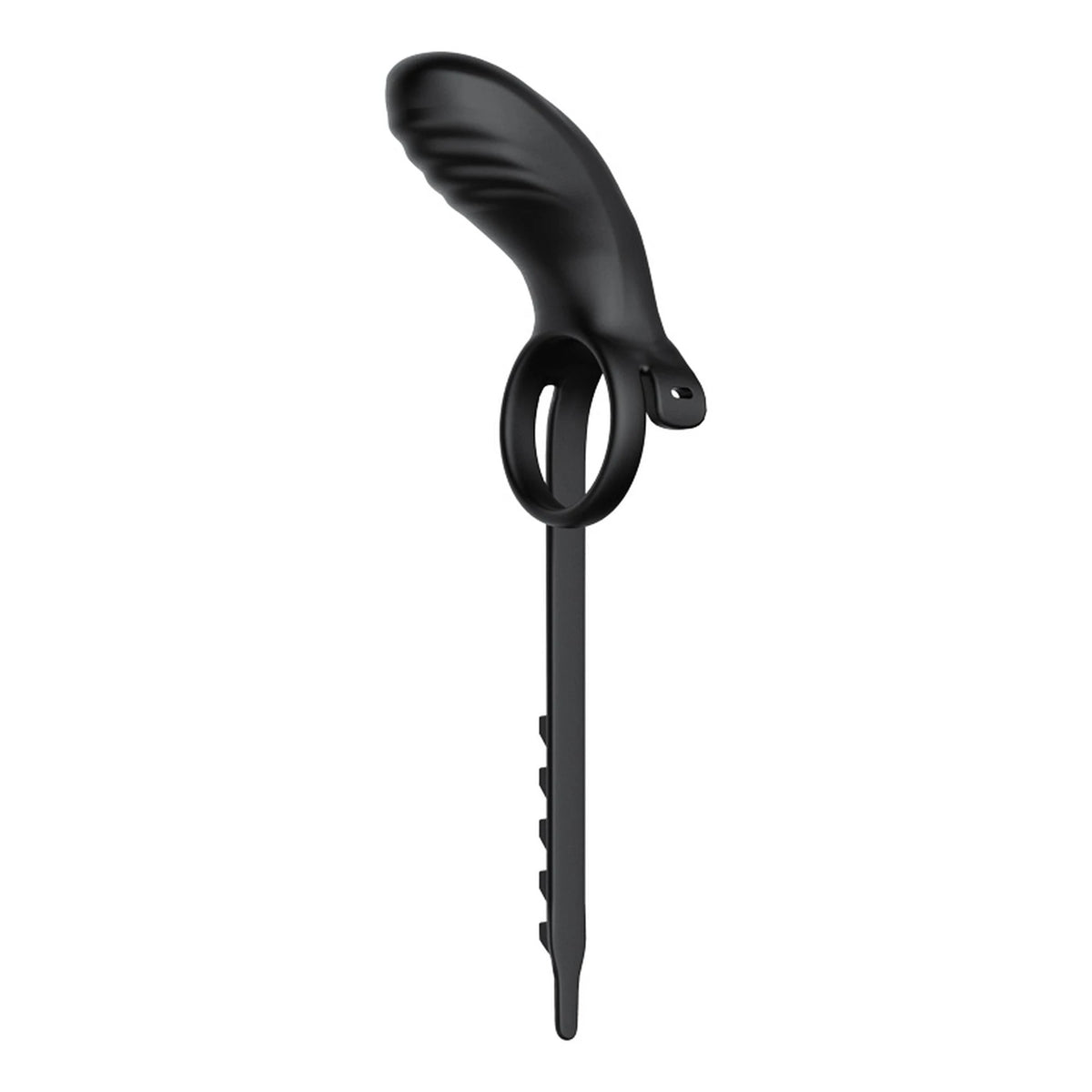 Anillo para el pene AdjustableDouble – con mando a distancia, recargable, negro | Favorites